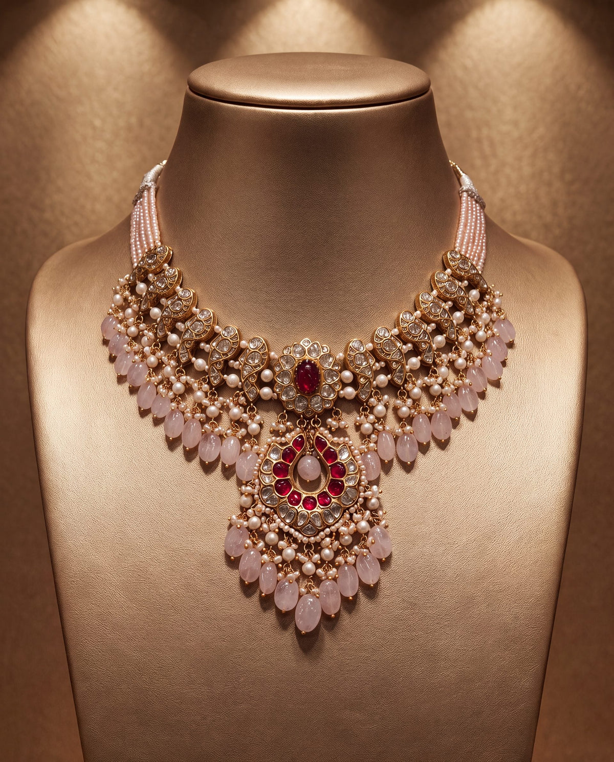 Zeeshani Polki Necklace