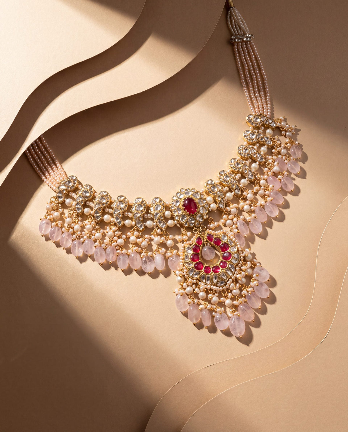 Zeeshani Polki Necklace