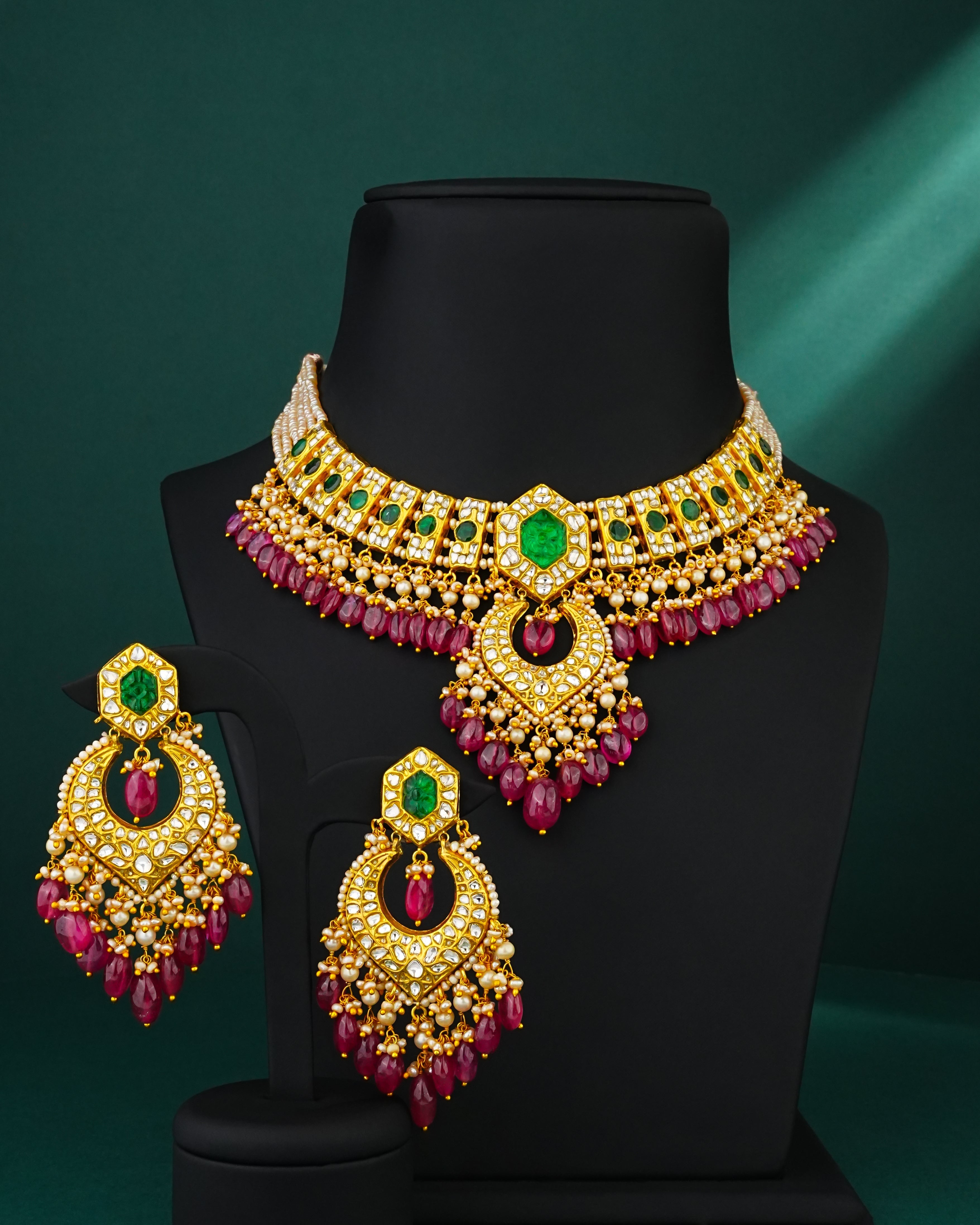Aabha Polki Chandbalis
