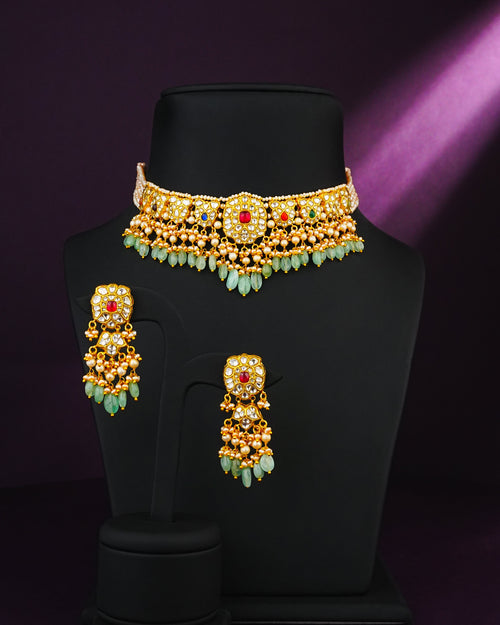 Krusha Polki Choker