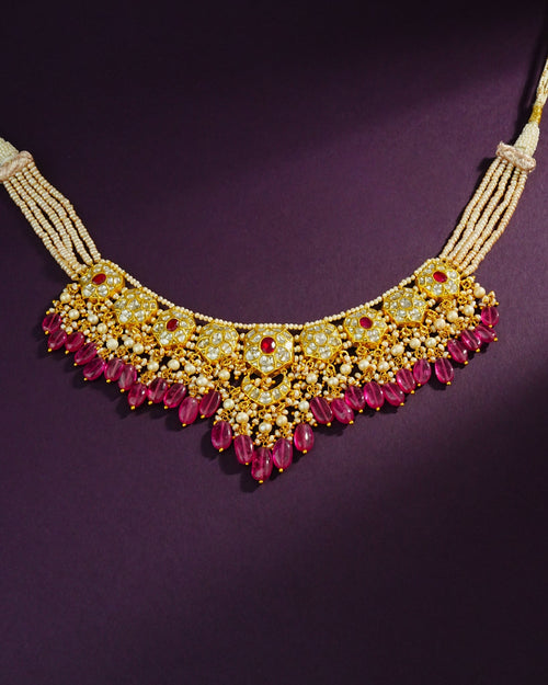 Mahek Polki Necklace