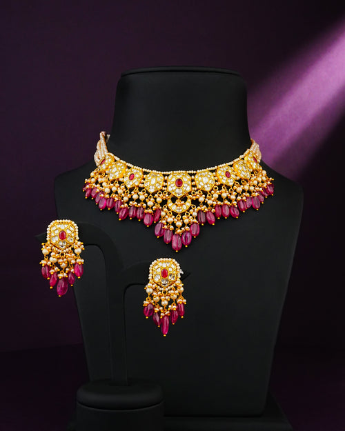 Mahek Polki Necklace