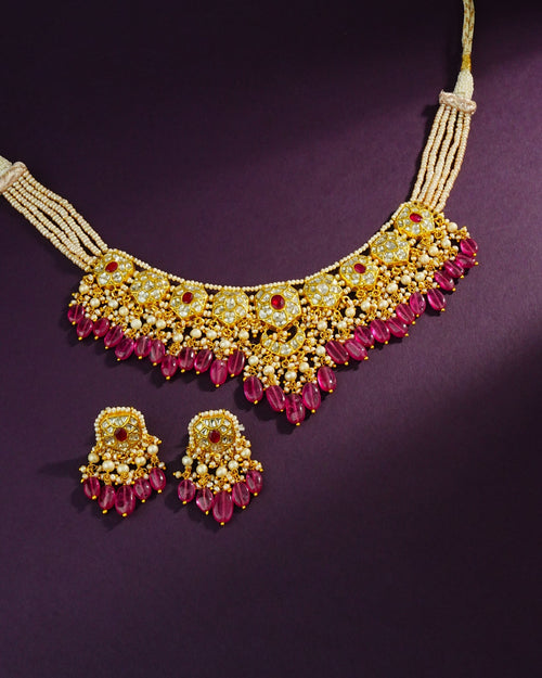 Mahek Polki Necklace