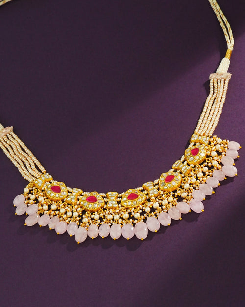 Kasturi Polki Necklace