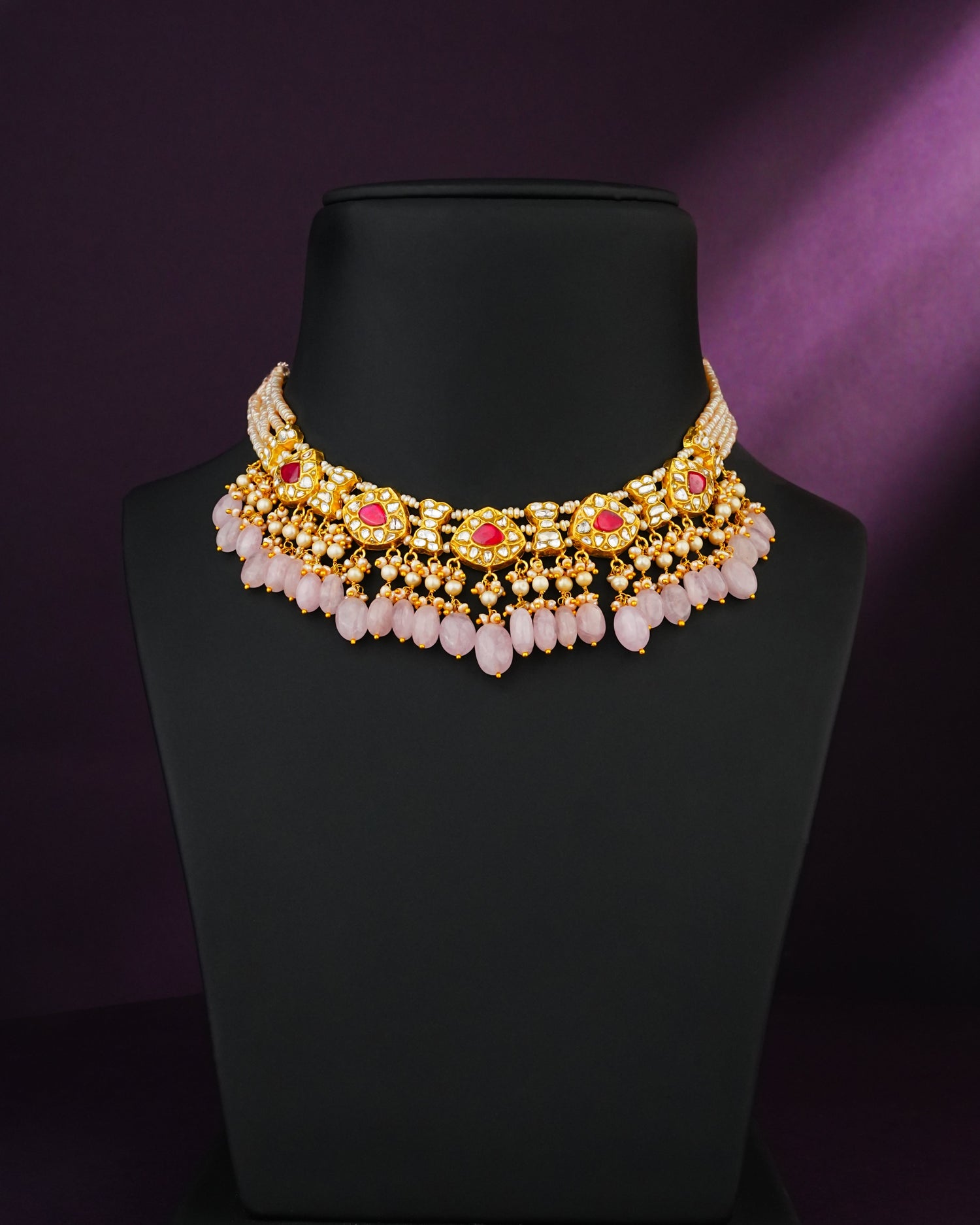 Kasturi Polki Necklace