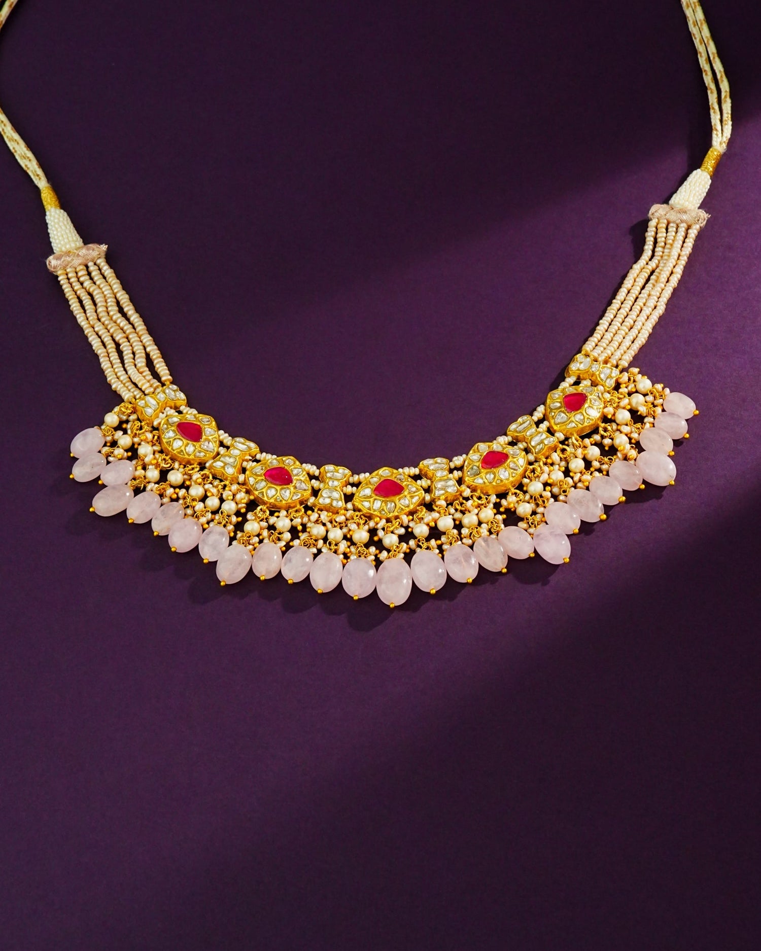 Kasturi Polki Necklace
