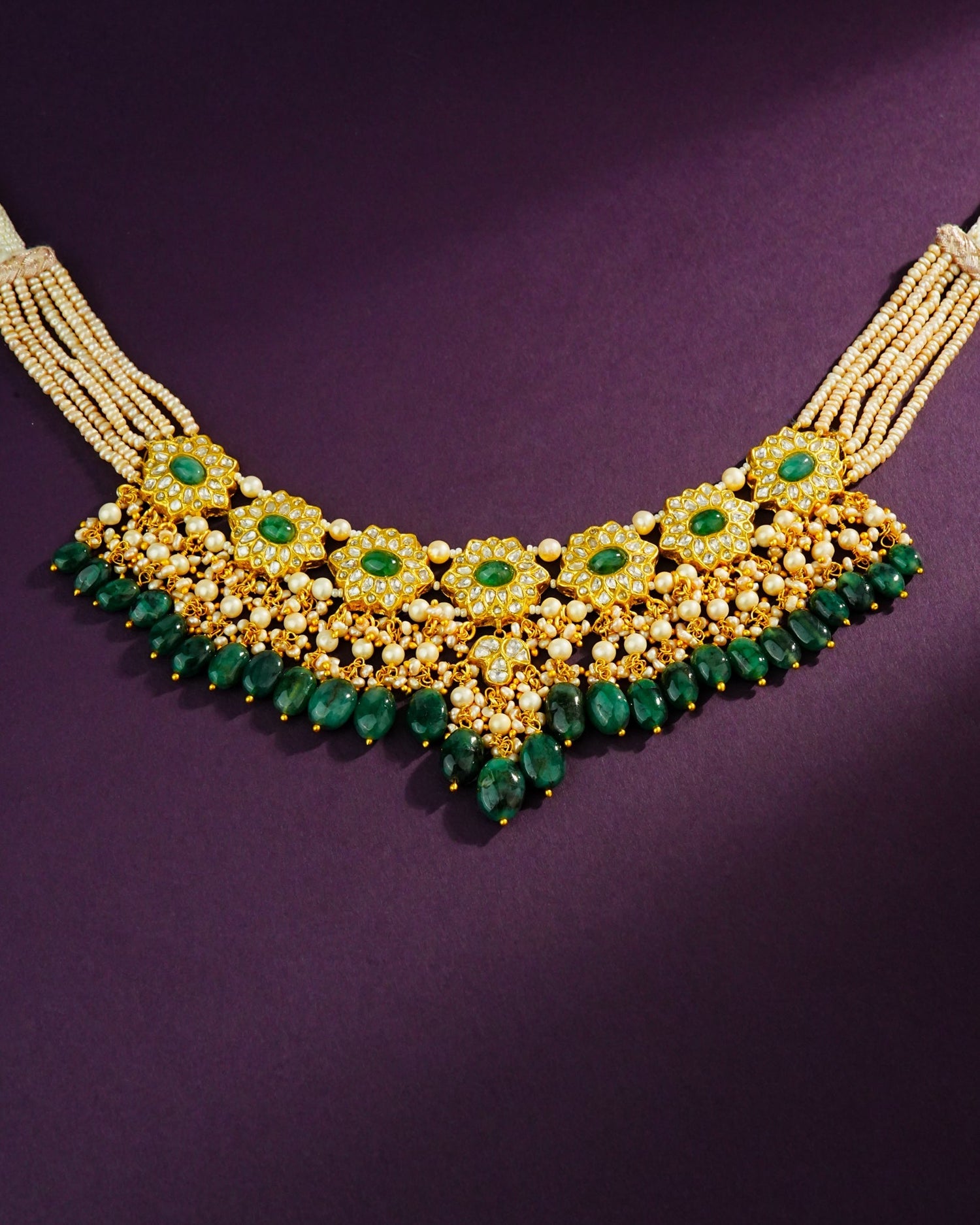 Malti Polki Necklace