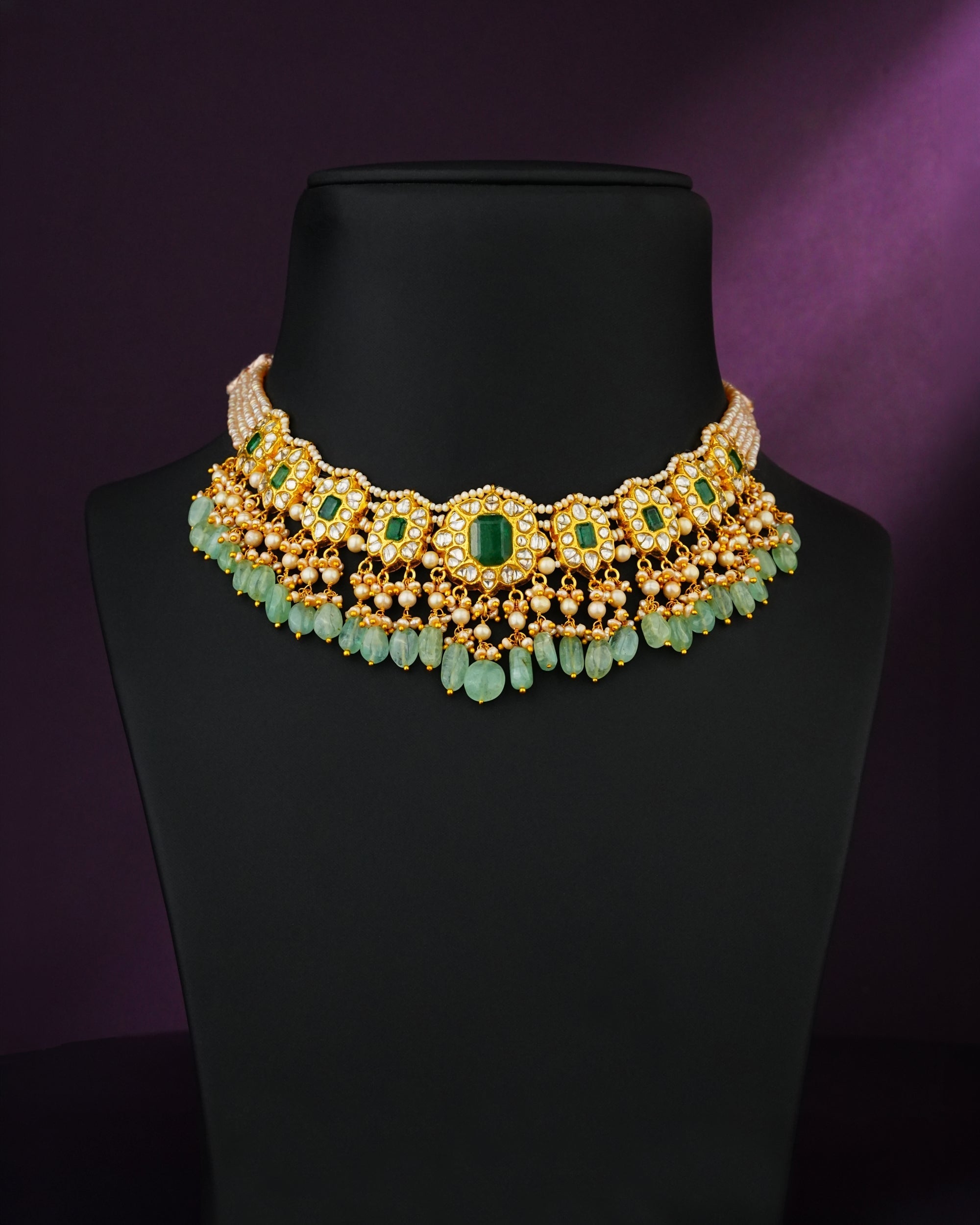 Maithra Polki Necklace
