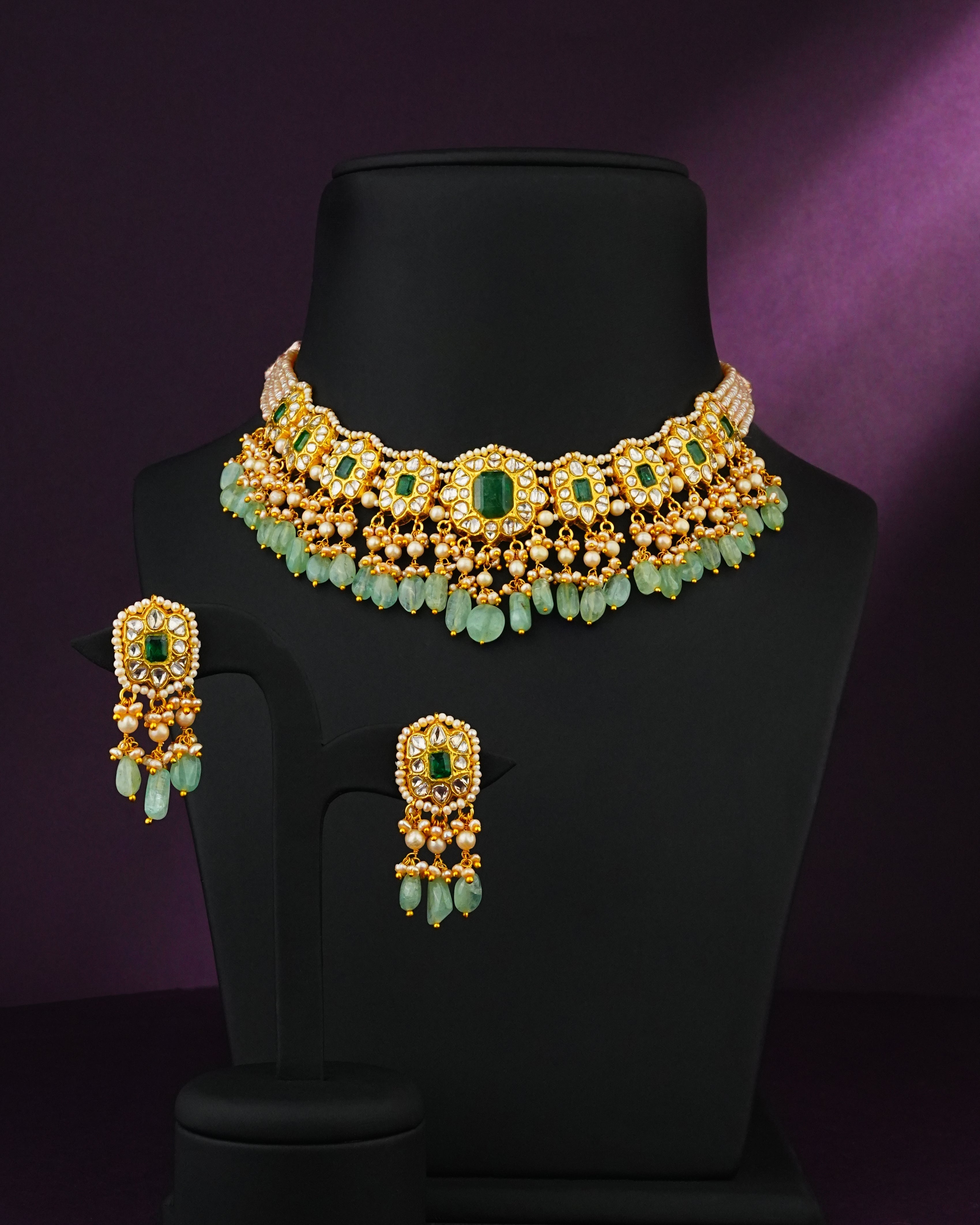 Maithra Polki Necklace