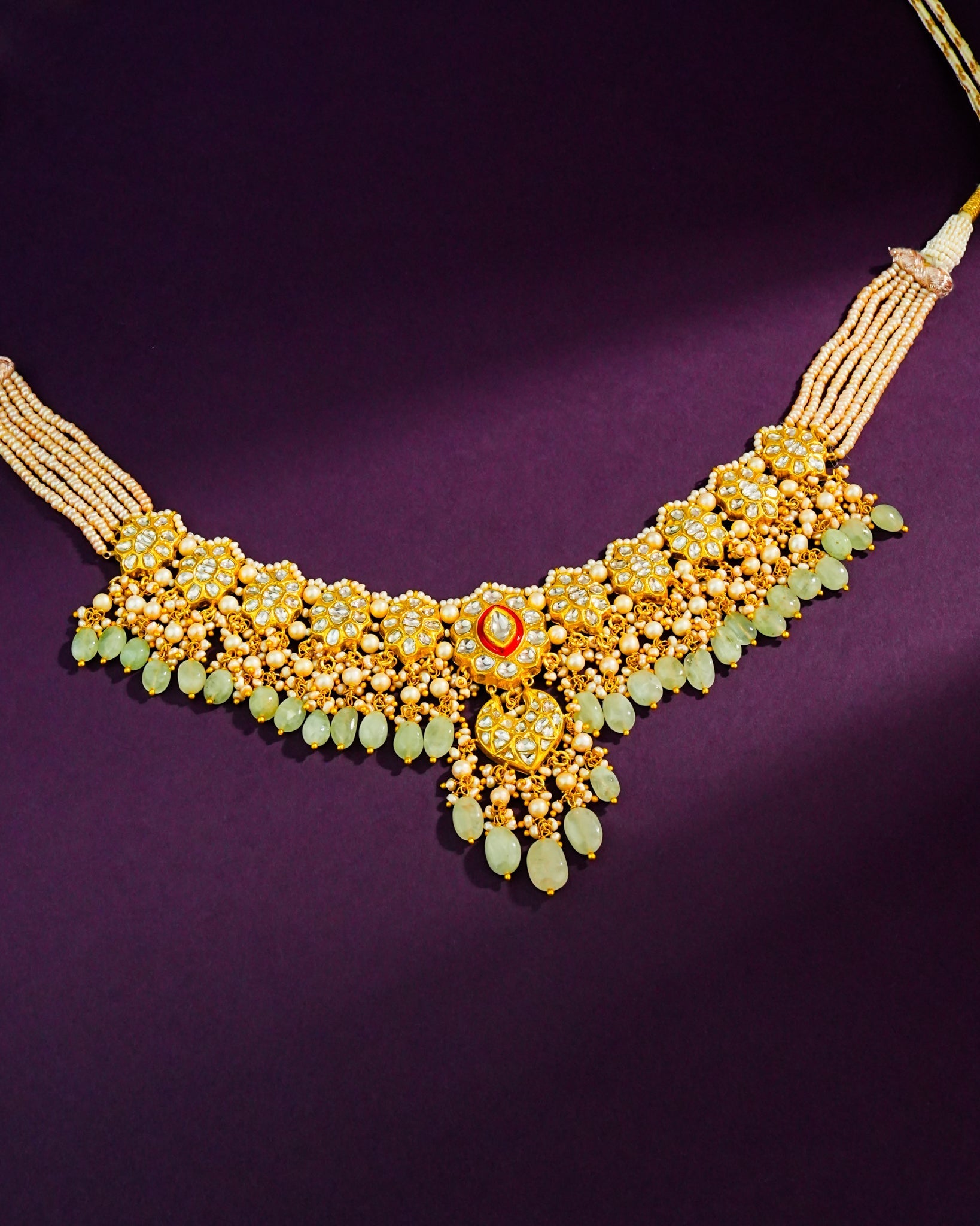 Malisha Polki Necklace