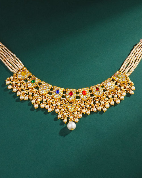 Kasustuki Polki Necklace