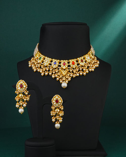 Kasustuki Polki Necklace