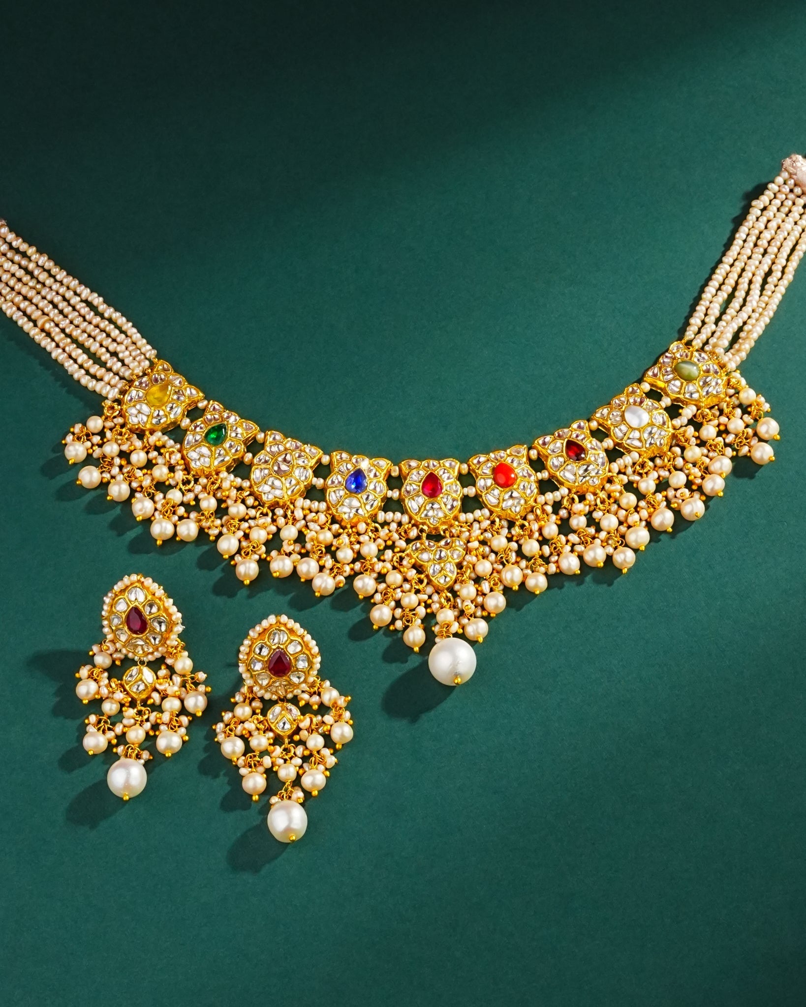 Kasustuki Polki Necklace