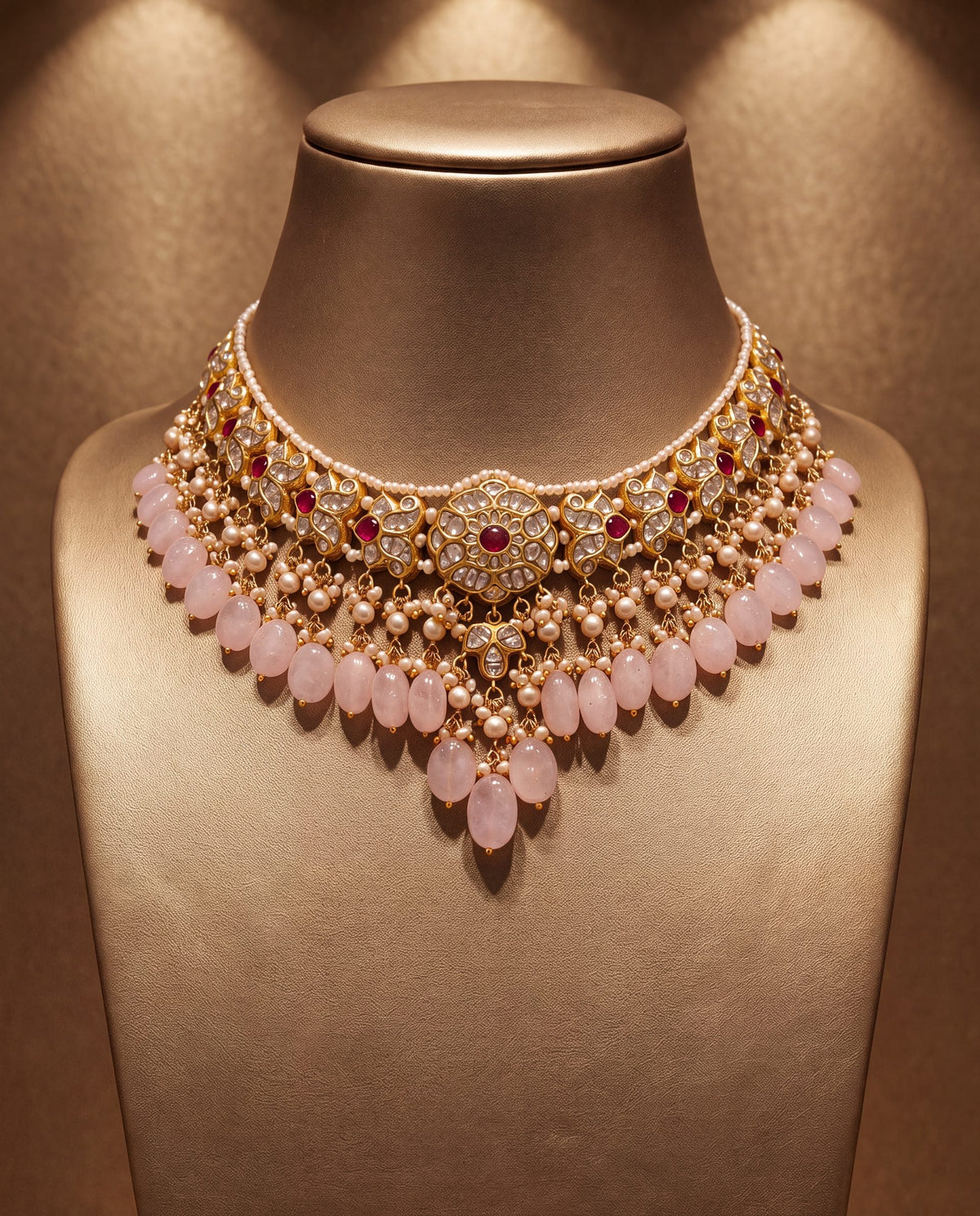 Rashi Polki Neckalce