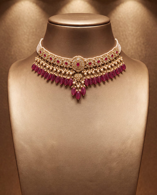 Madhuri Polki Choker
