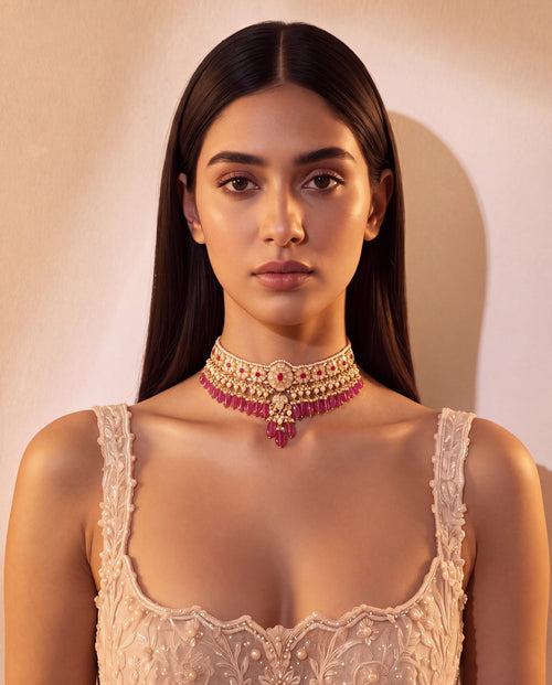 Madhuri Polki Choker
