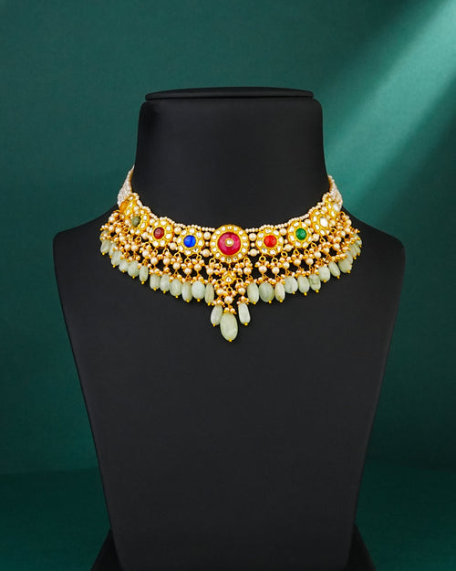Kaveeta Polki Necklace