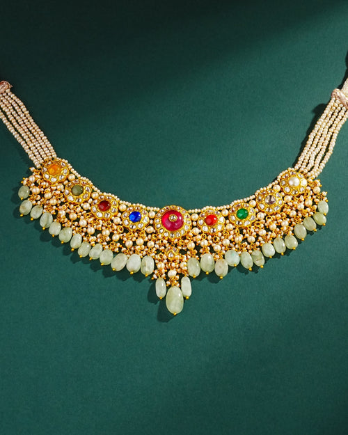Kaveeta Polki Necklace