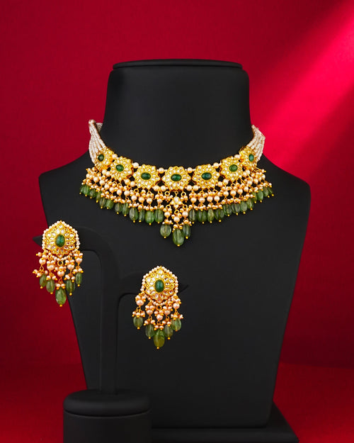 Malti Polki Necklace