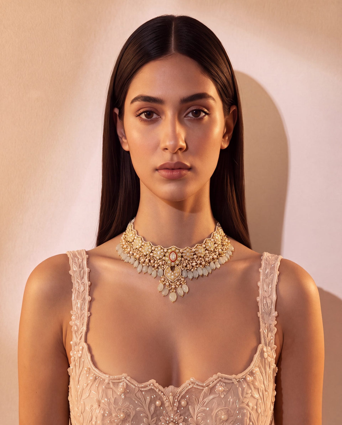 Malisha Polki Necklace