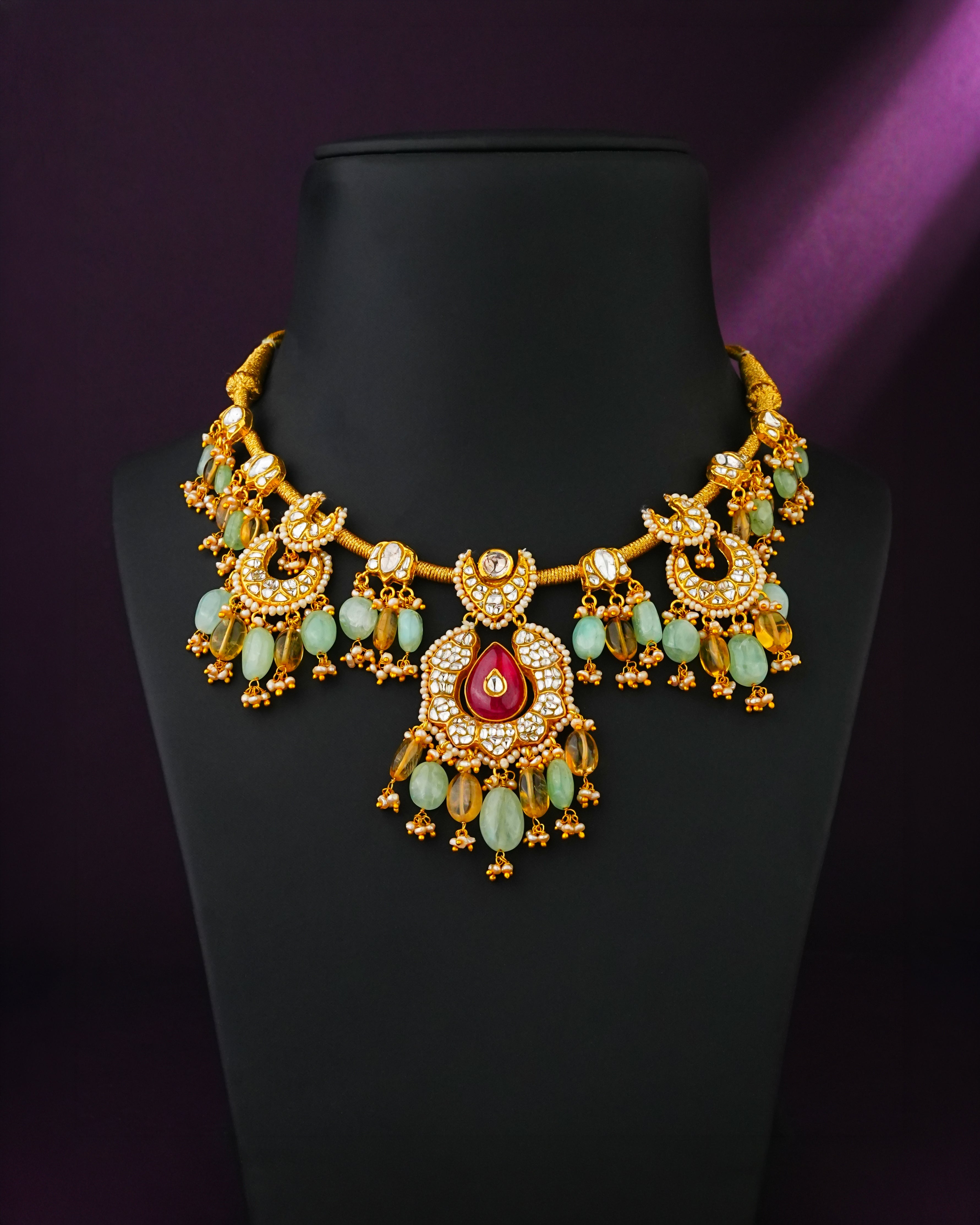 Alice Polki Necklace