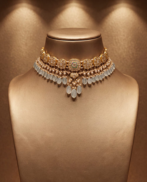 Veena Polki Choker