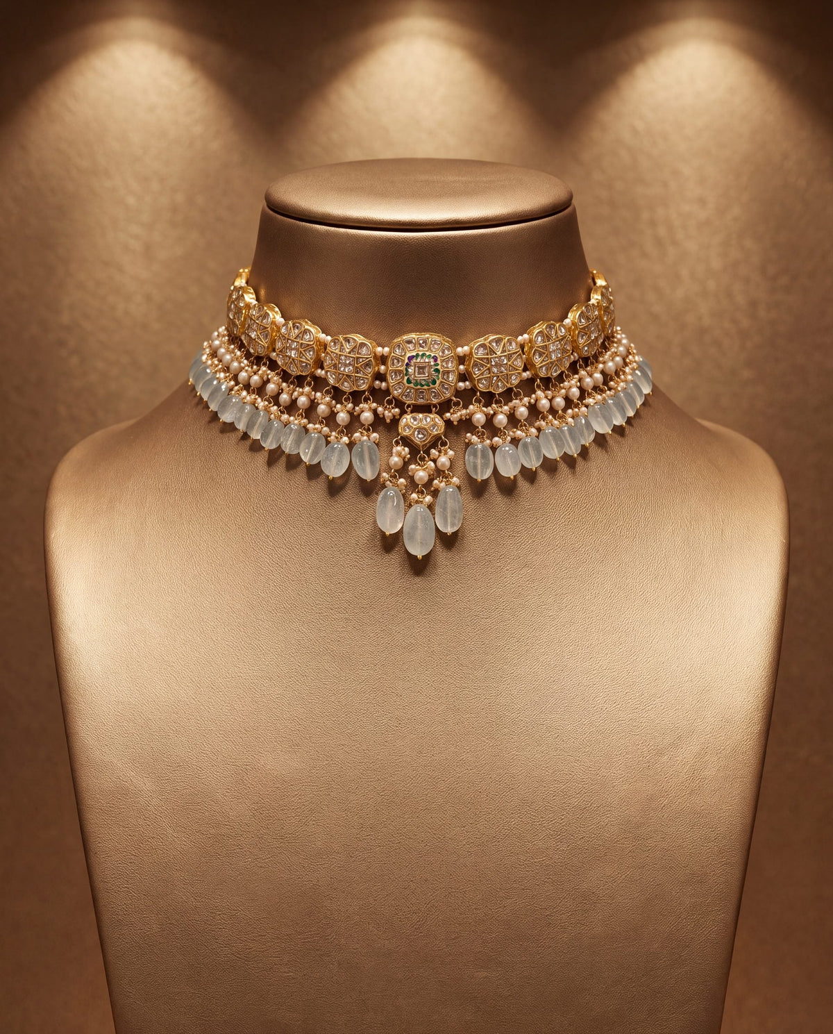 Veena Polki Choker
