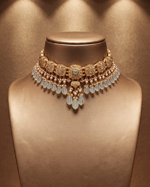 Veena Polki Choker