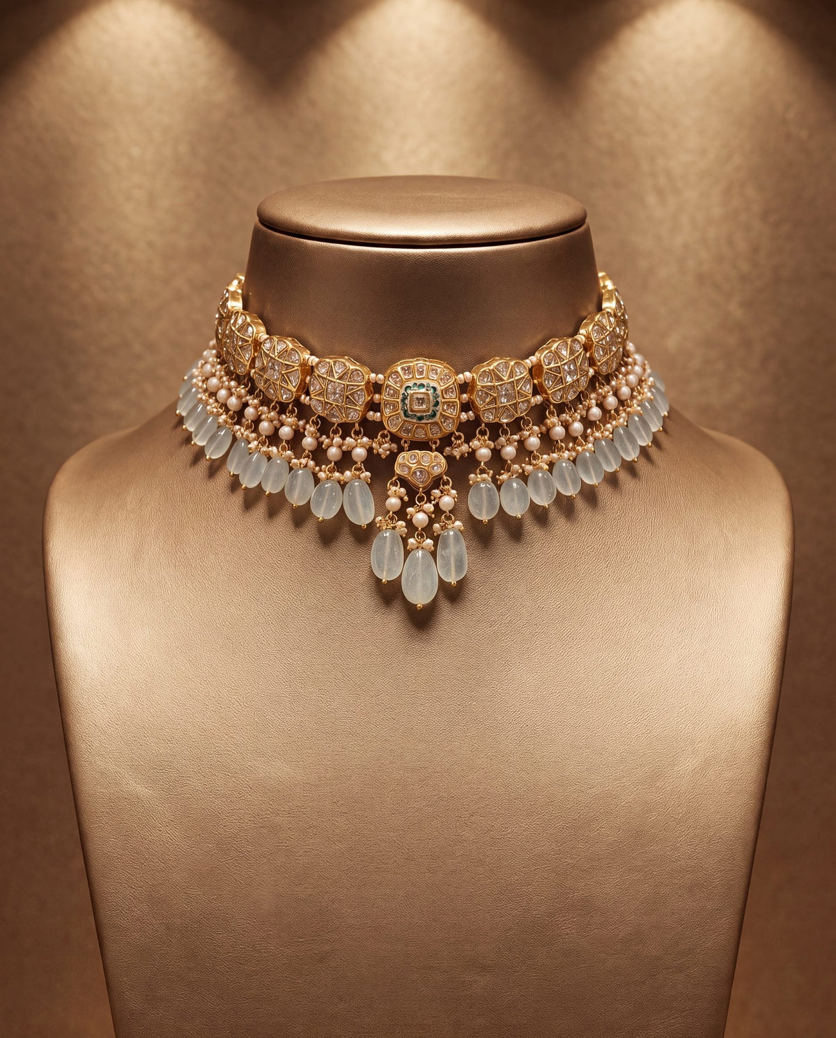 Veena Polki Choker