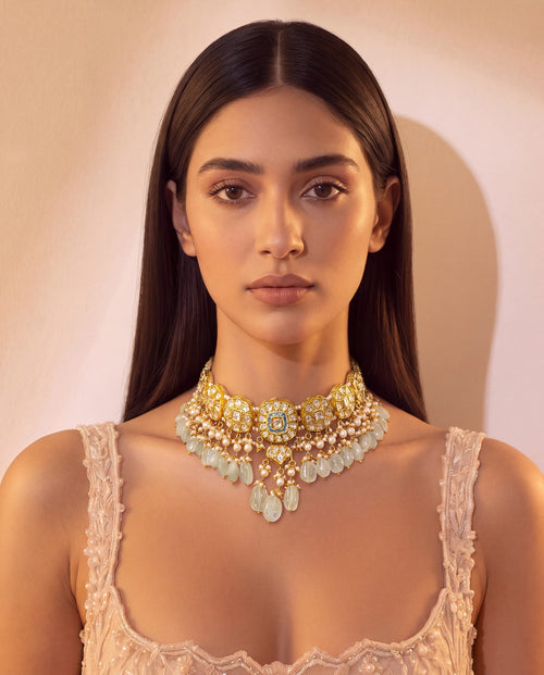 Veena Polki Choker