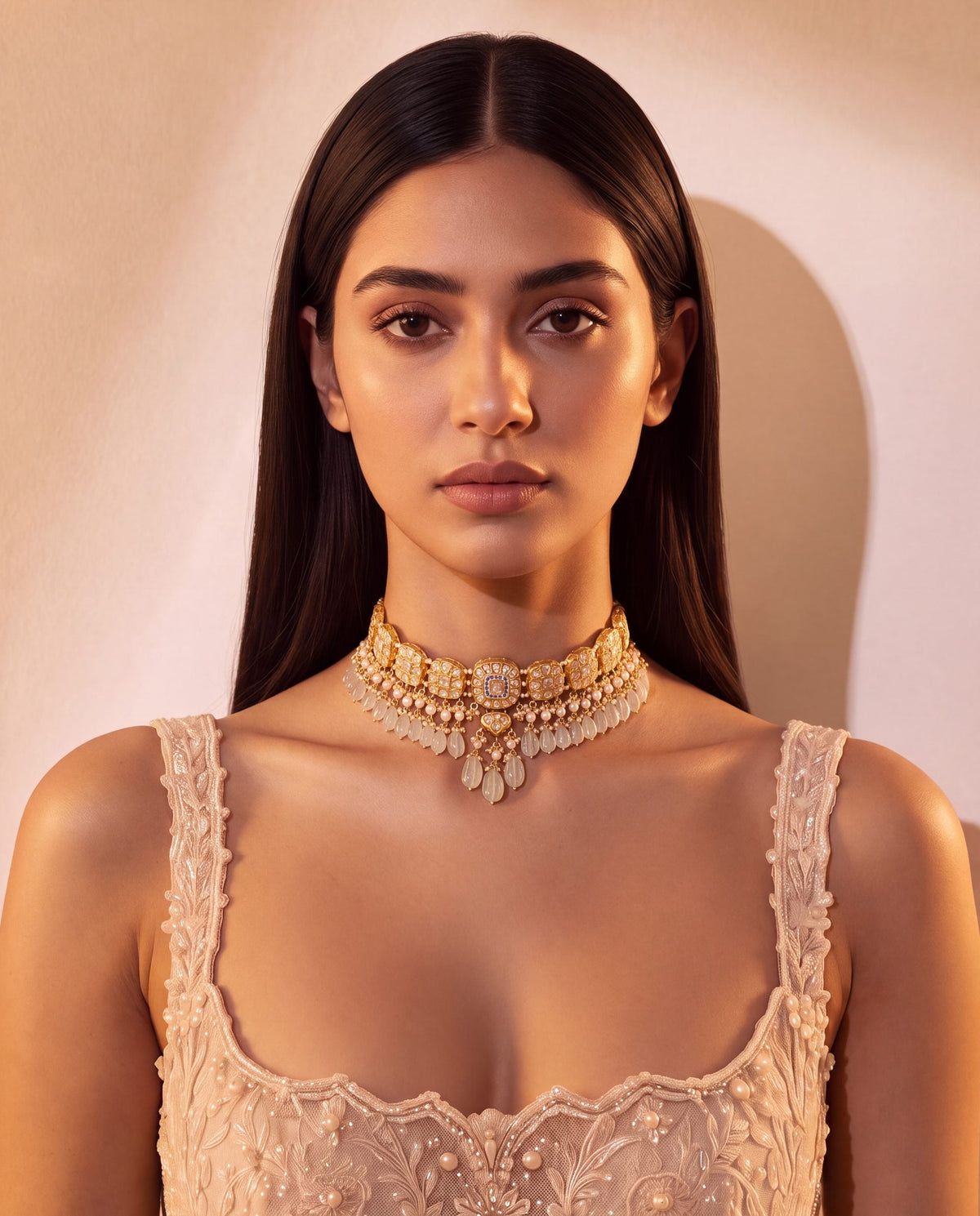 Veena Polki Choker