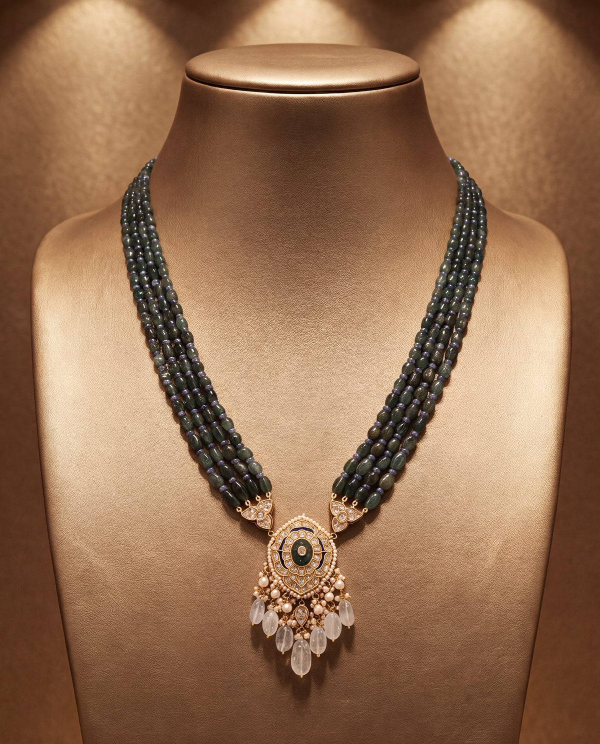 Mitali Polki Bead Pendant