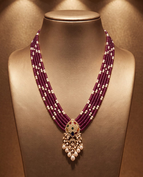 Raksha Polki Bead Pendant