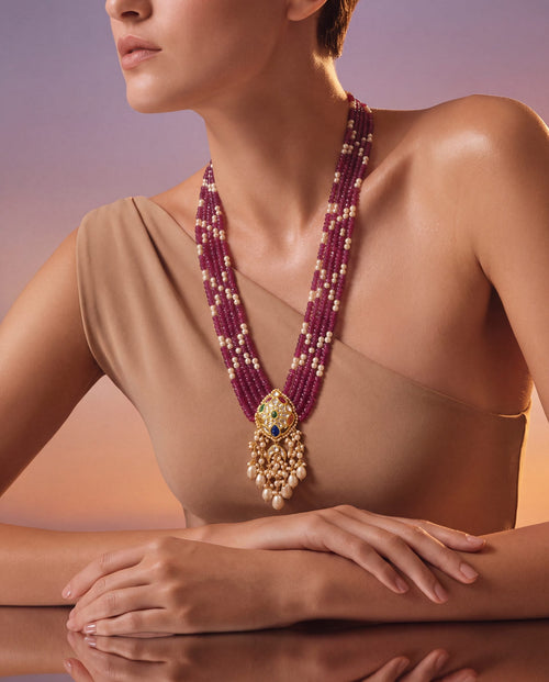 Raksha Polki Bead Pendant