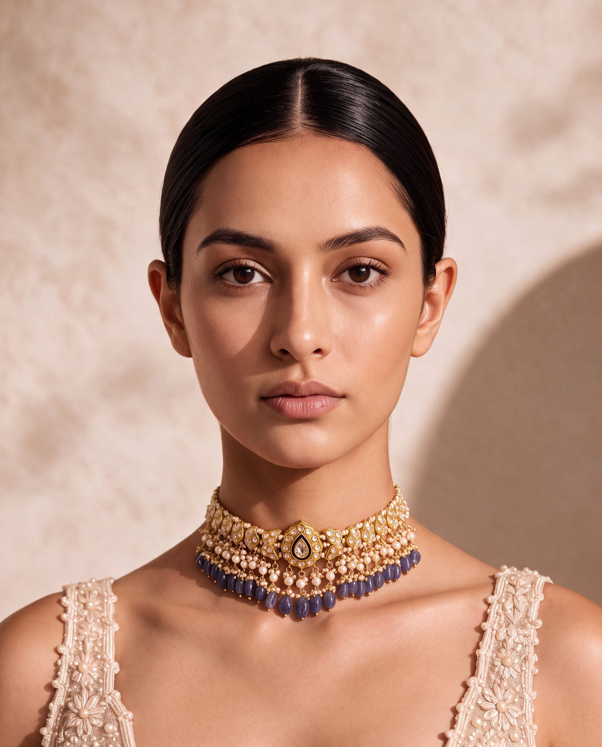 Vibhuti Polki Choker
