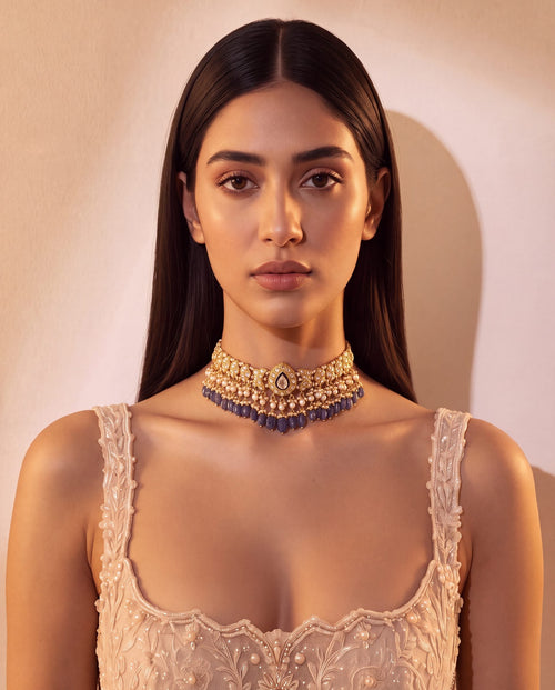 Vibhuti Polki Choker