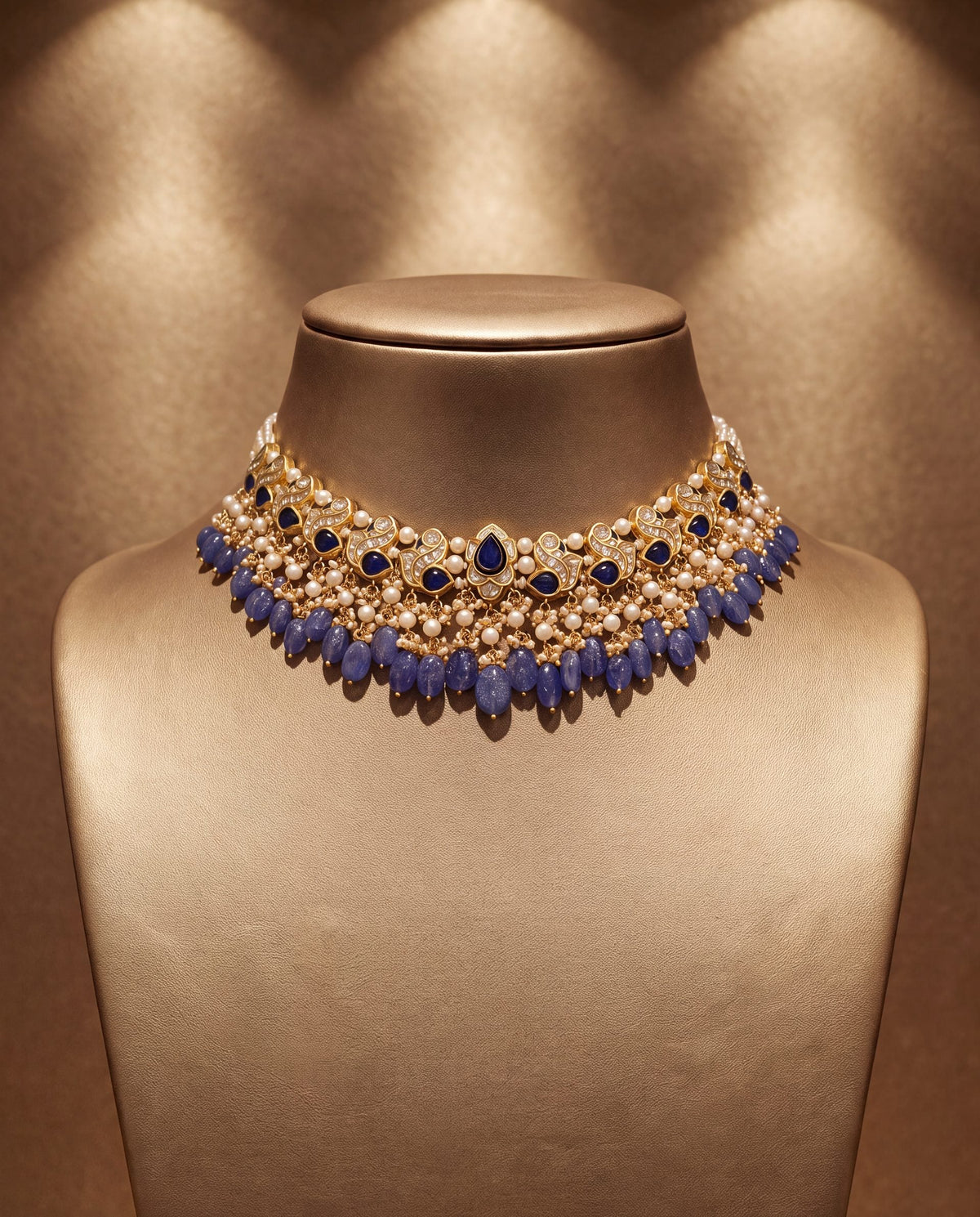 Yatika Polki Neckalce