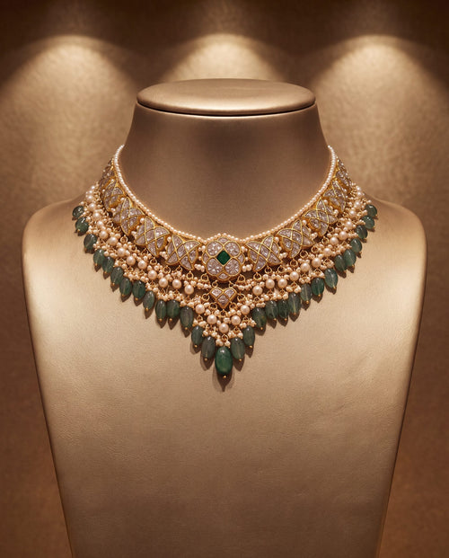 Savita Polki Neckalce