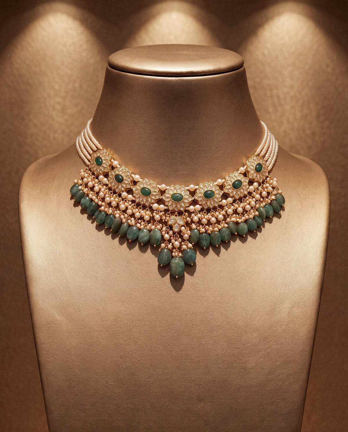 Raahi Polki Neckalce