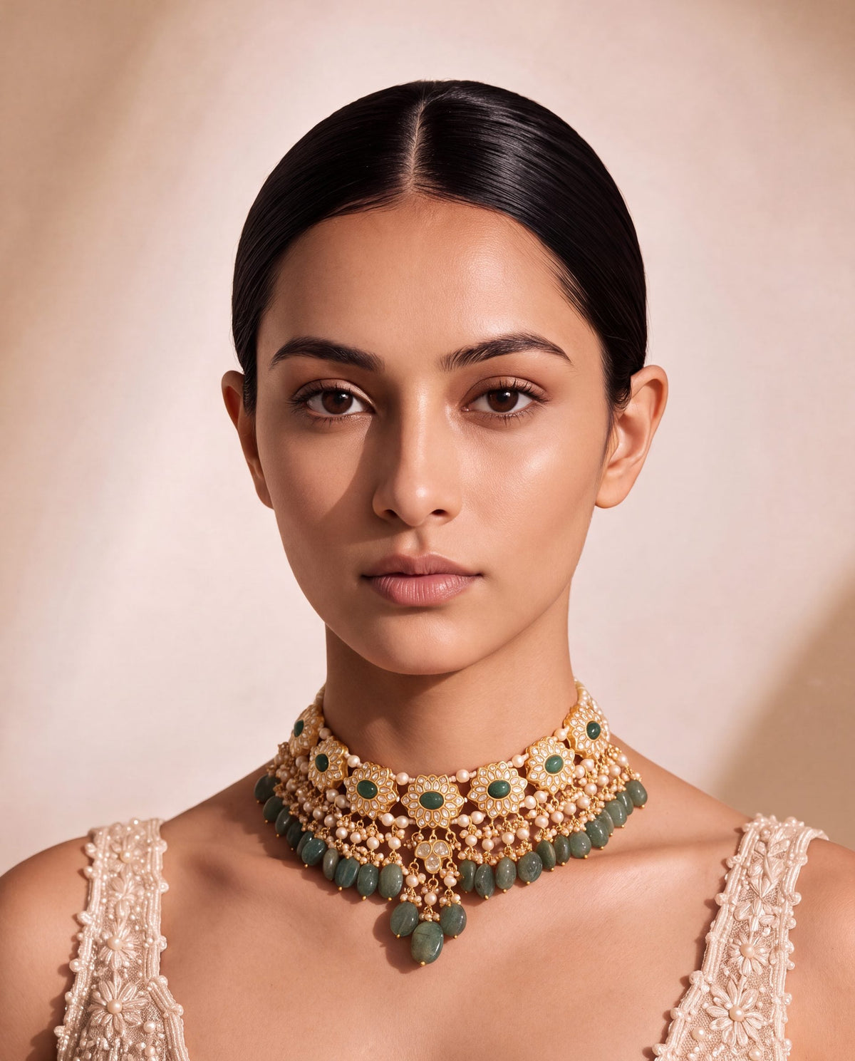 Raahi Polki Neckalce