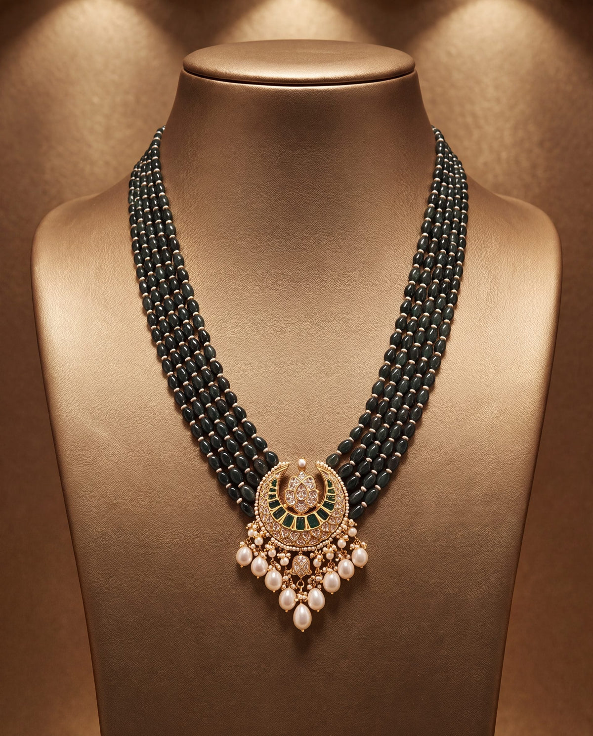 Samaya Polki Bead Pendant