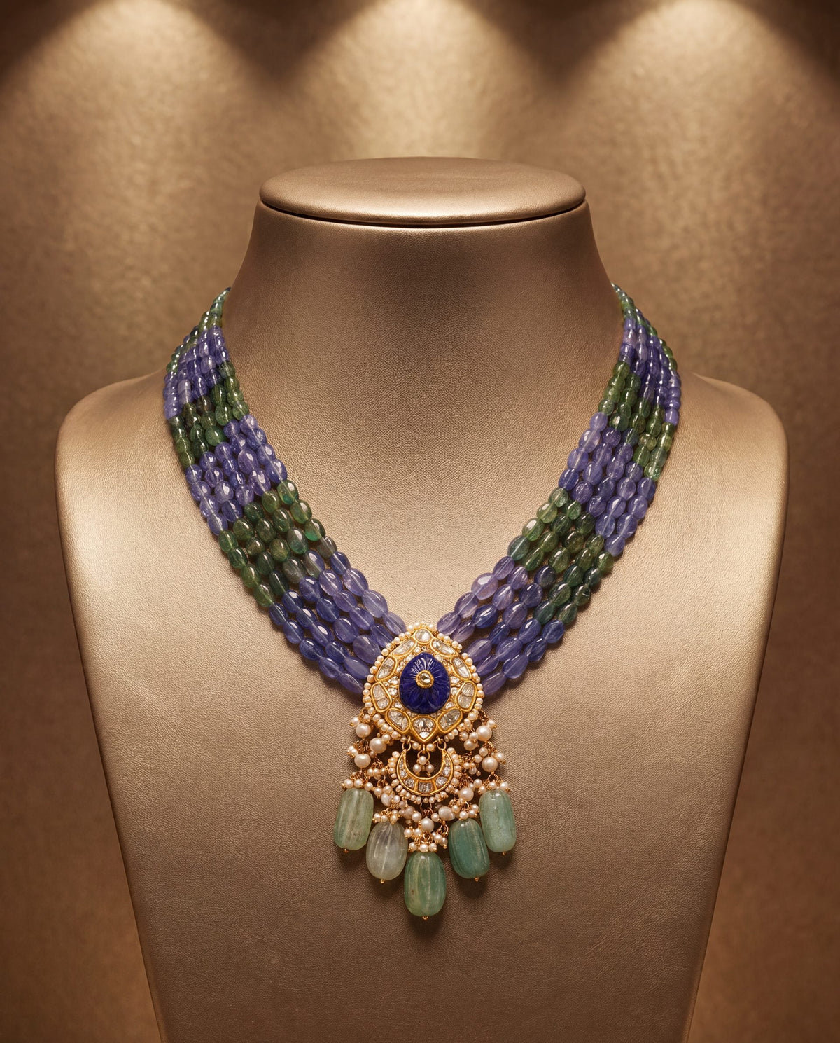Aaliya Polki Bead Pendant