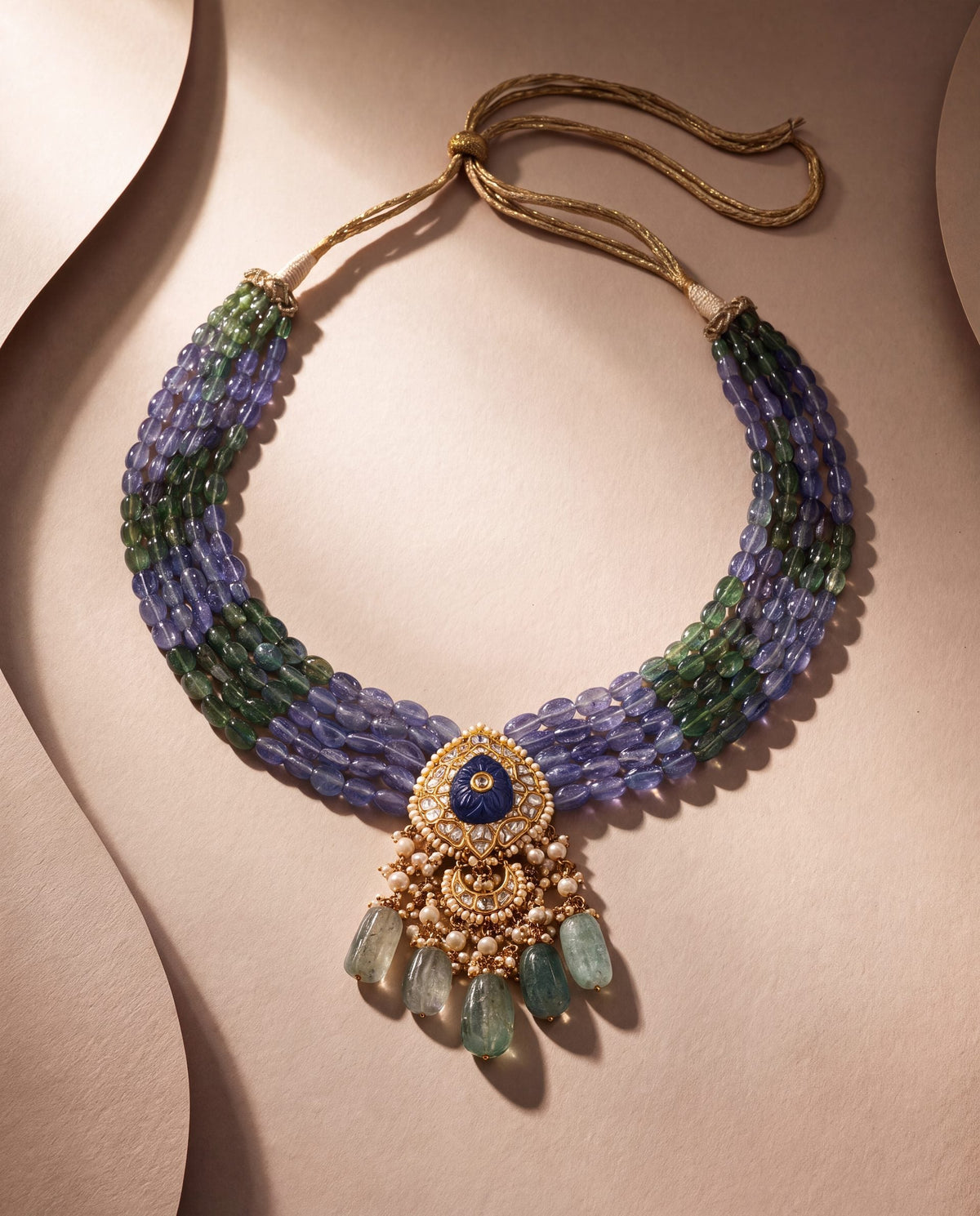 Aaliya Polki Bead Pendant