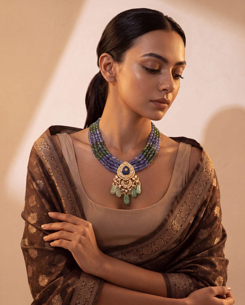 Aaliya Polki Bead Pendant