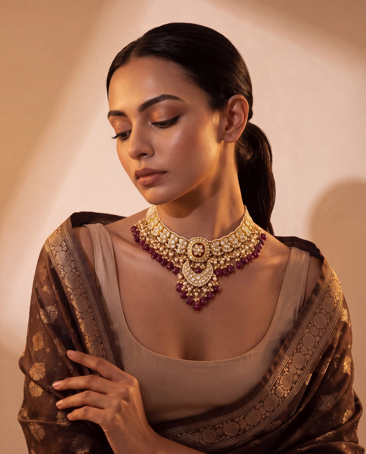 Zoe Polki Necklace