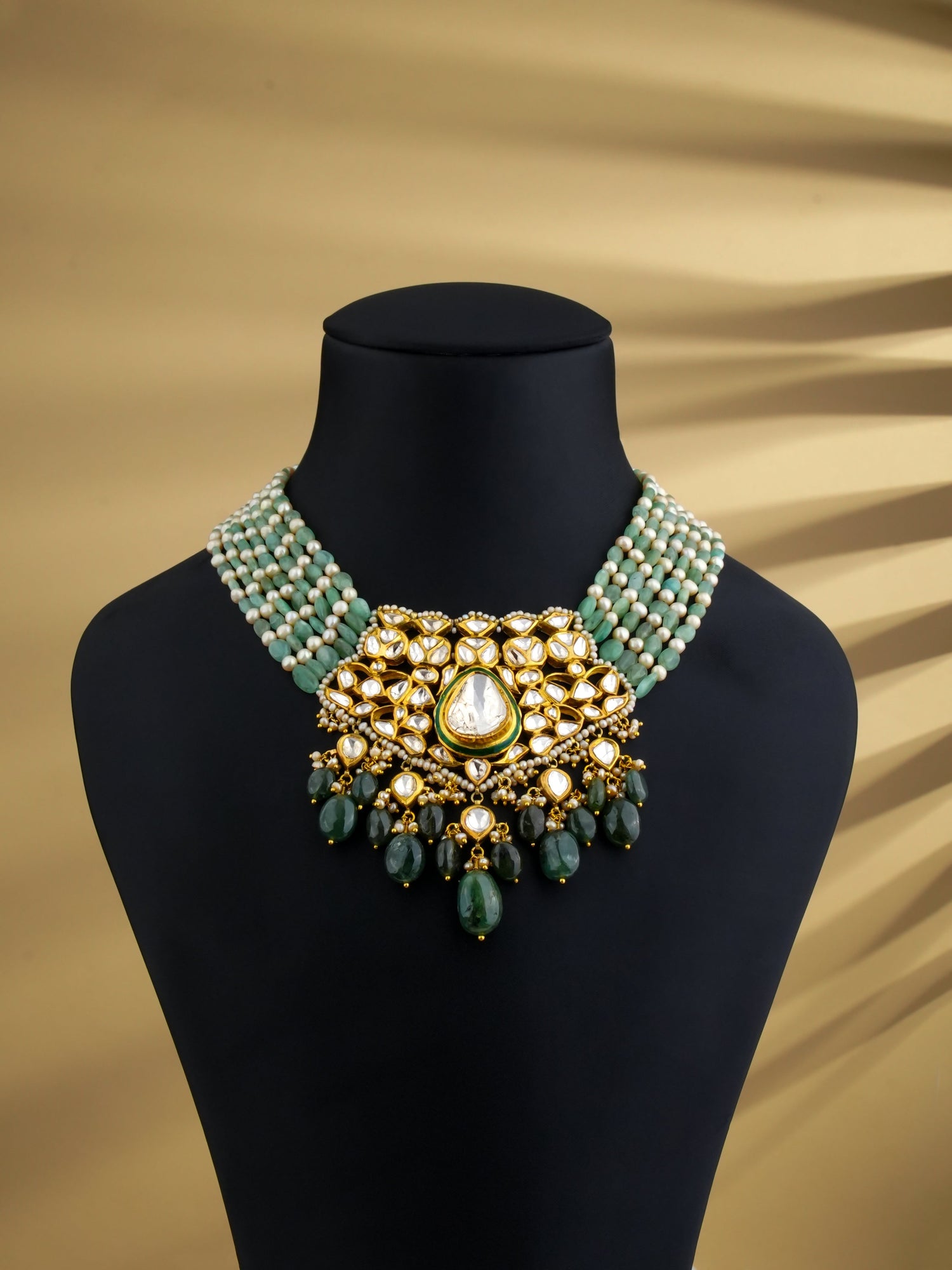 Cenra Polki Bead Pendant