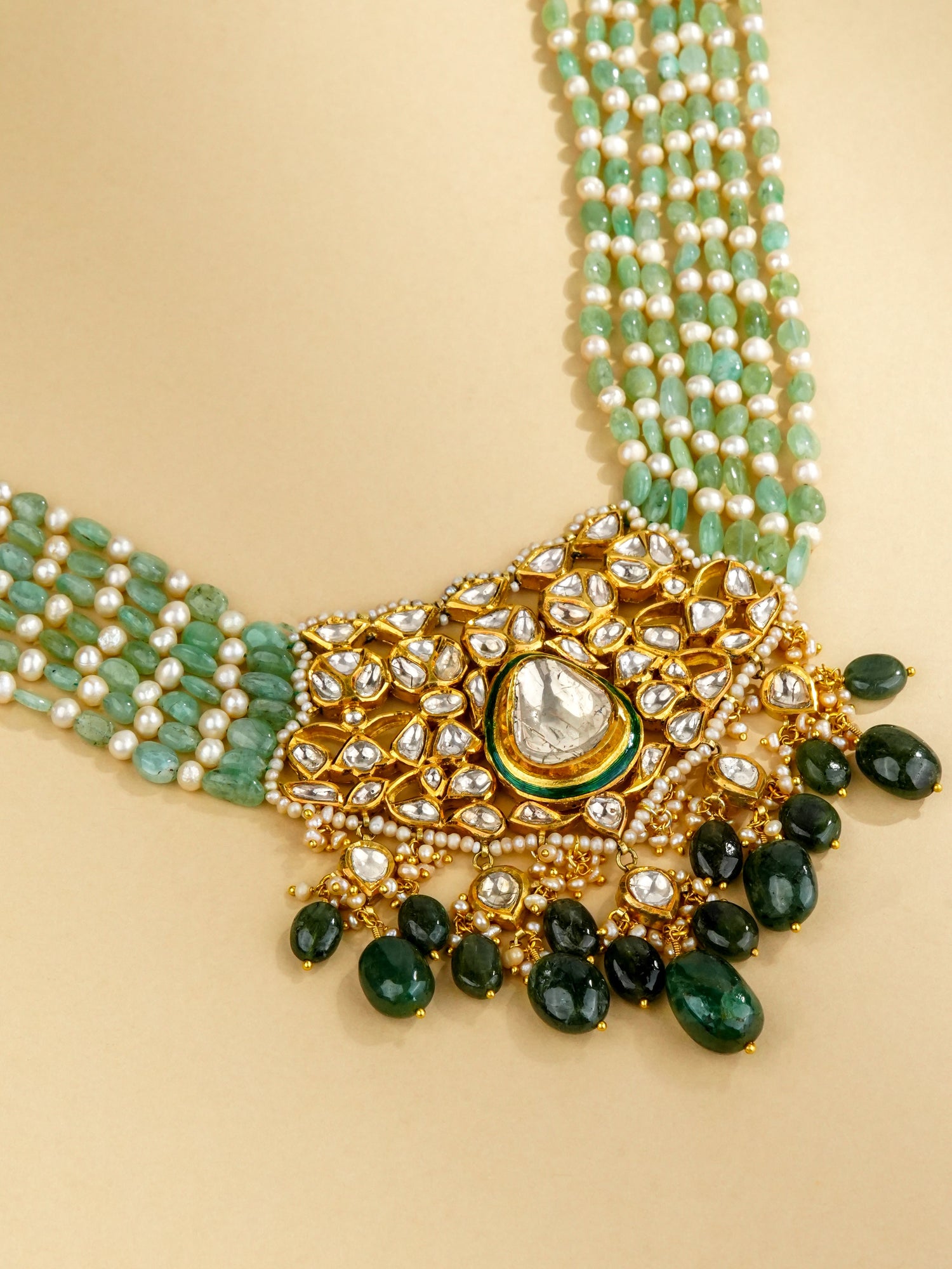 Cenra Polki Bead Pendant