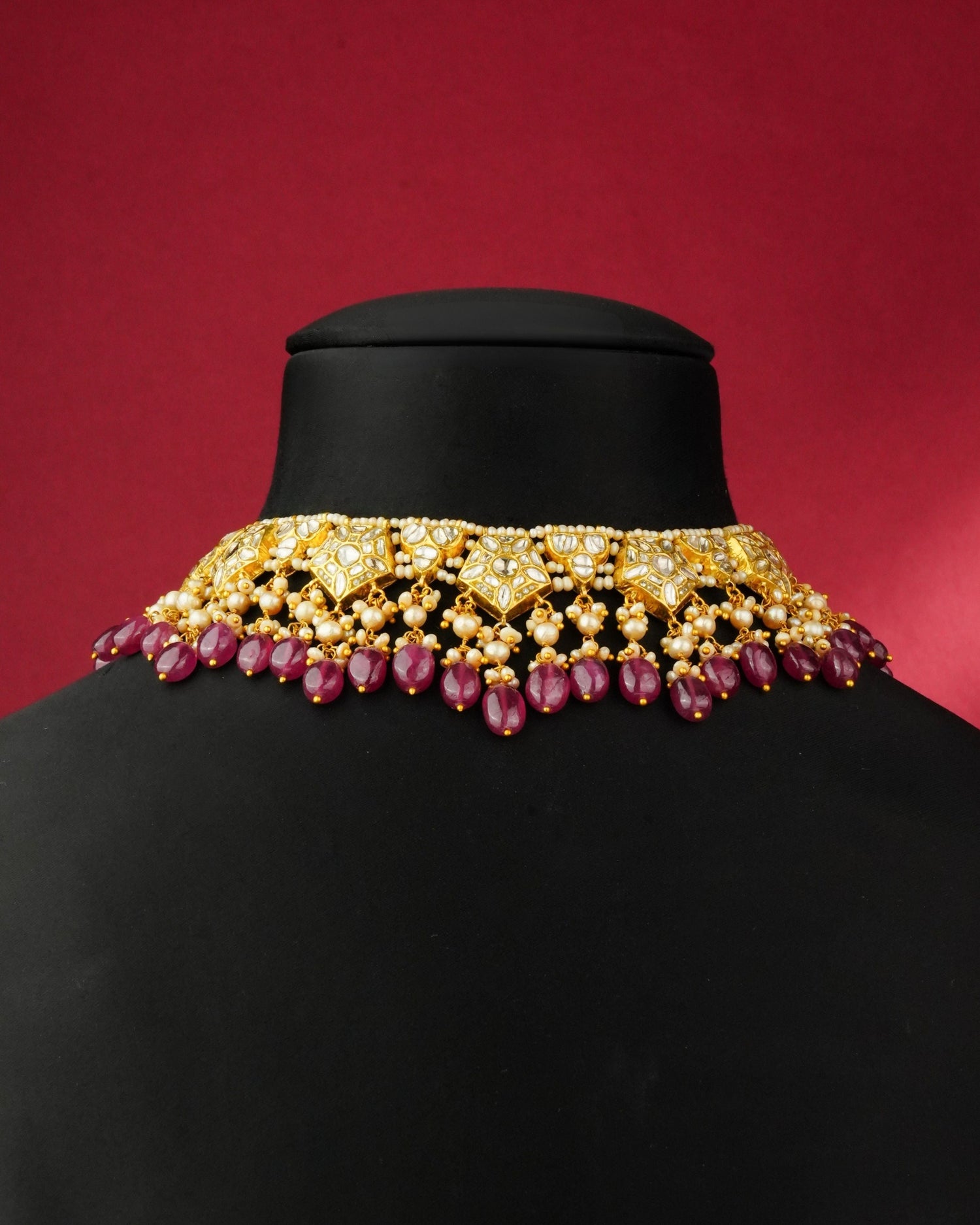 Oviya Polki Necklace
