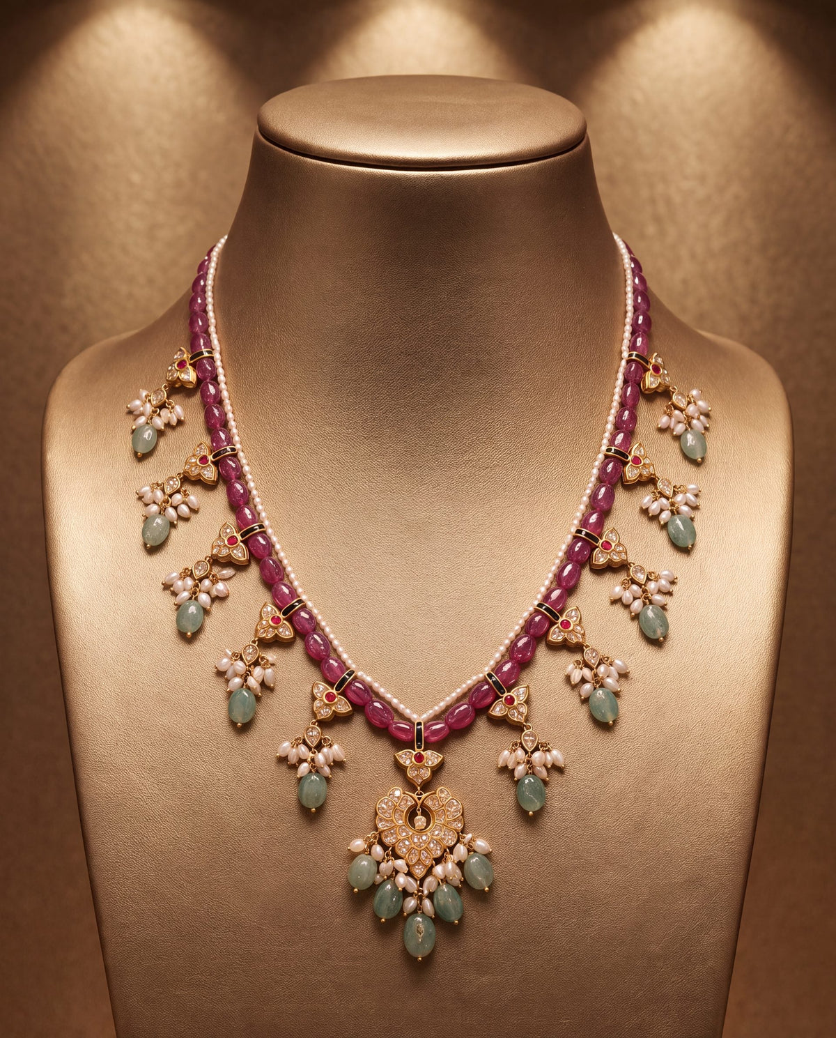Prerna Polki Bead Pendant
