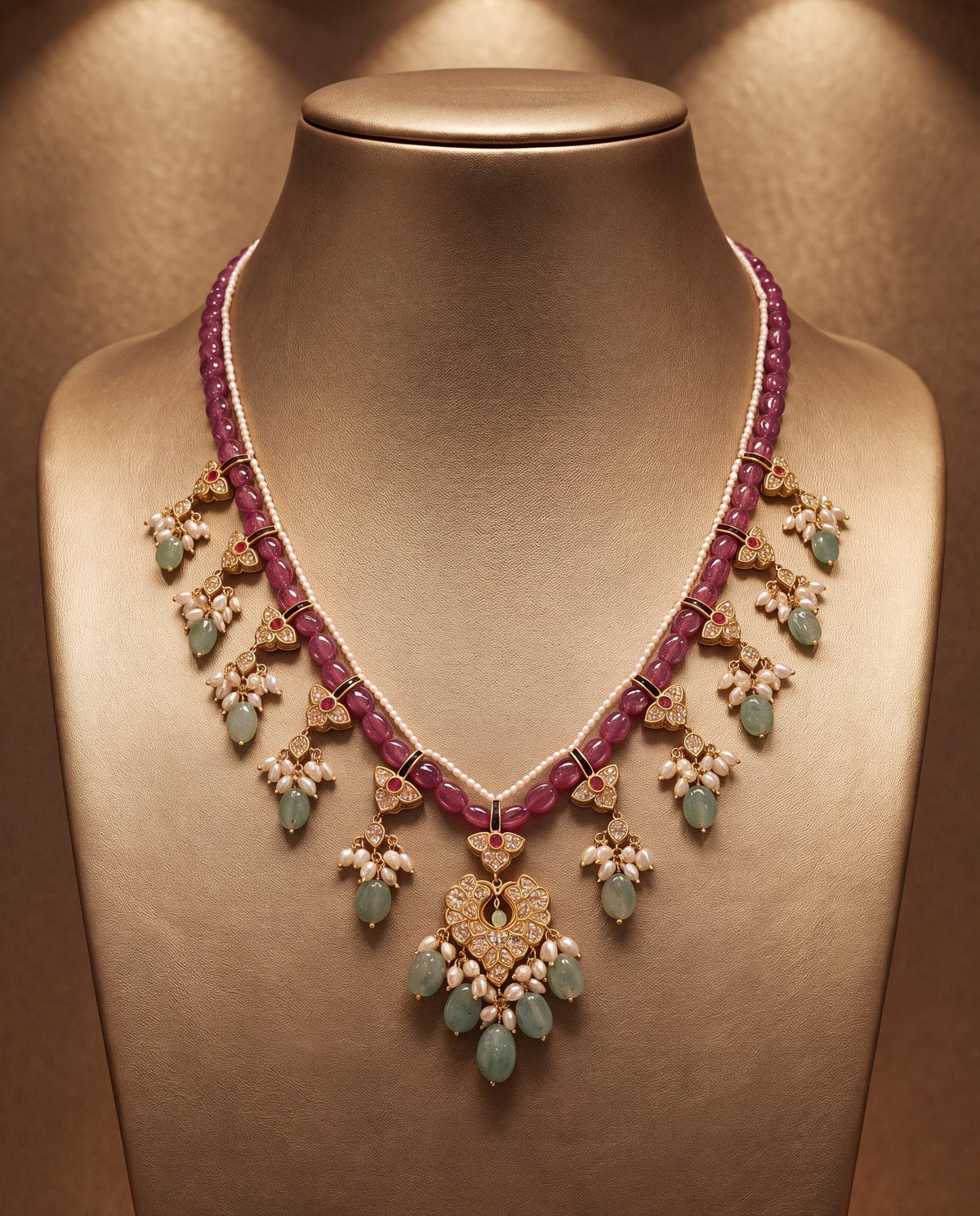 Prerna Polki Bead Pendant